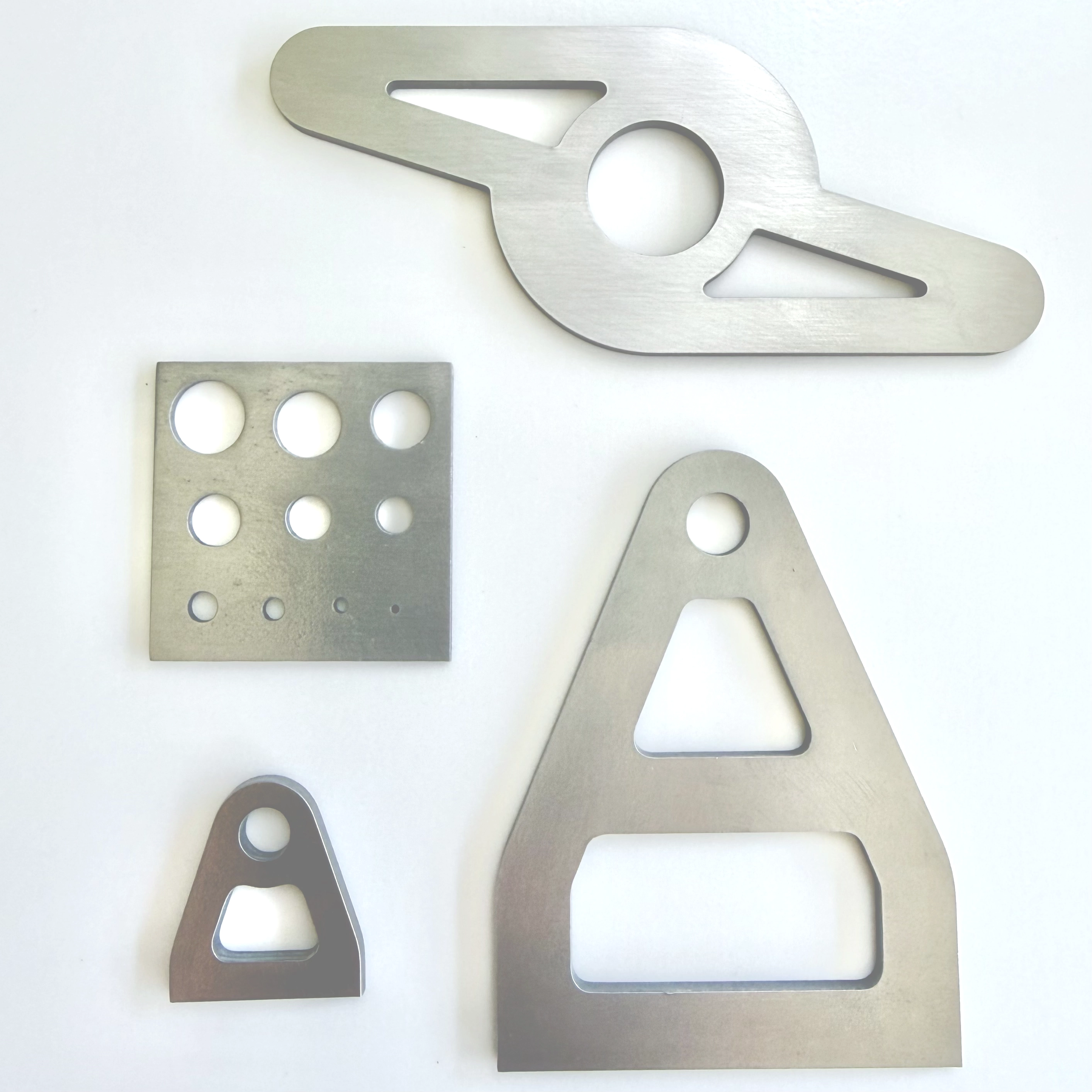 Small laser cut steel parts