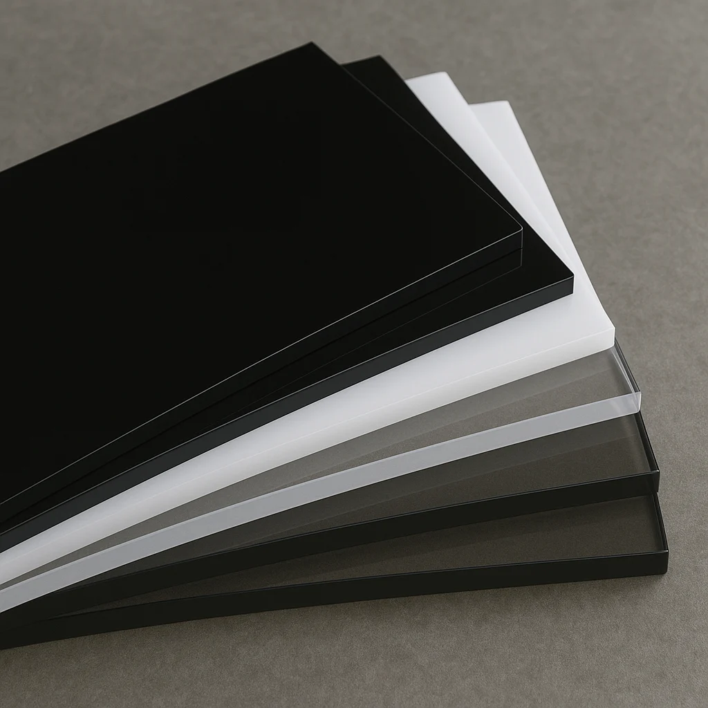 Acrylic sheet surface